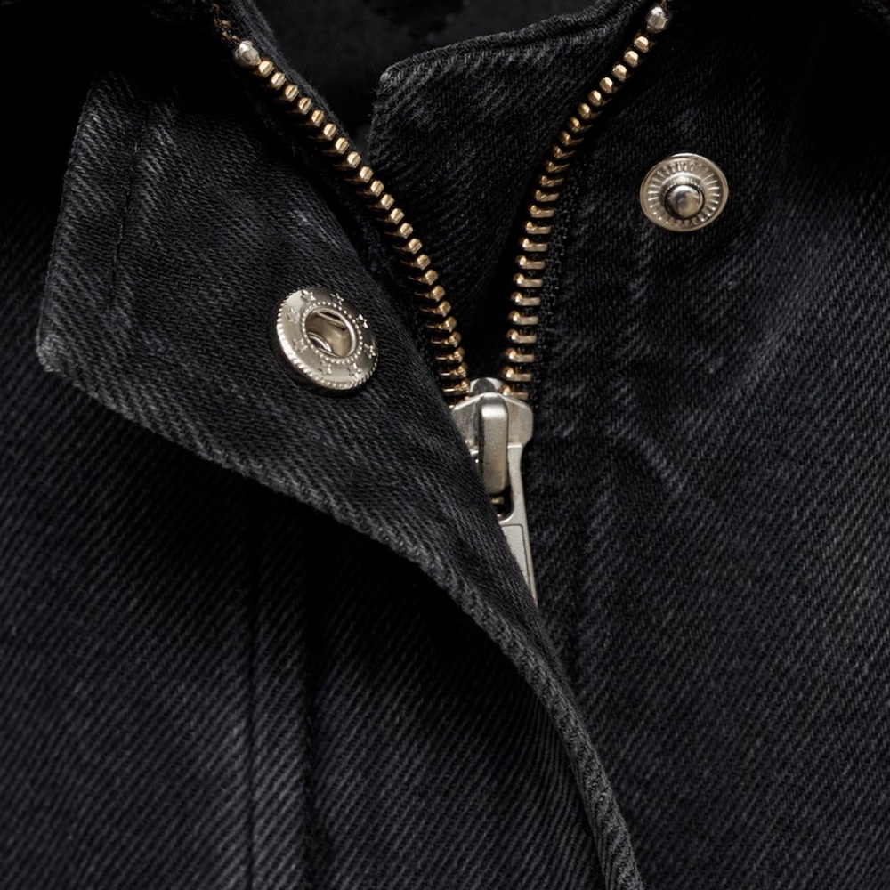 Mango Black Utility Jacket - Picture 2 of 6